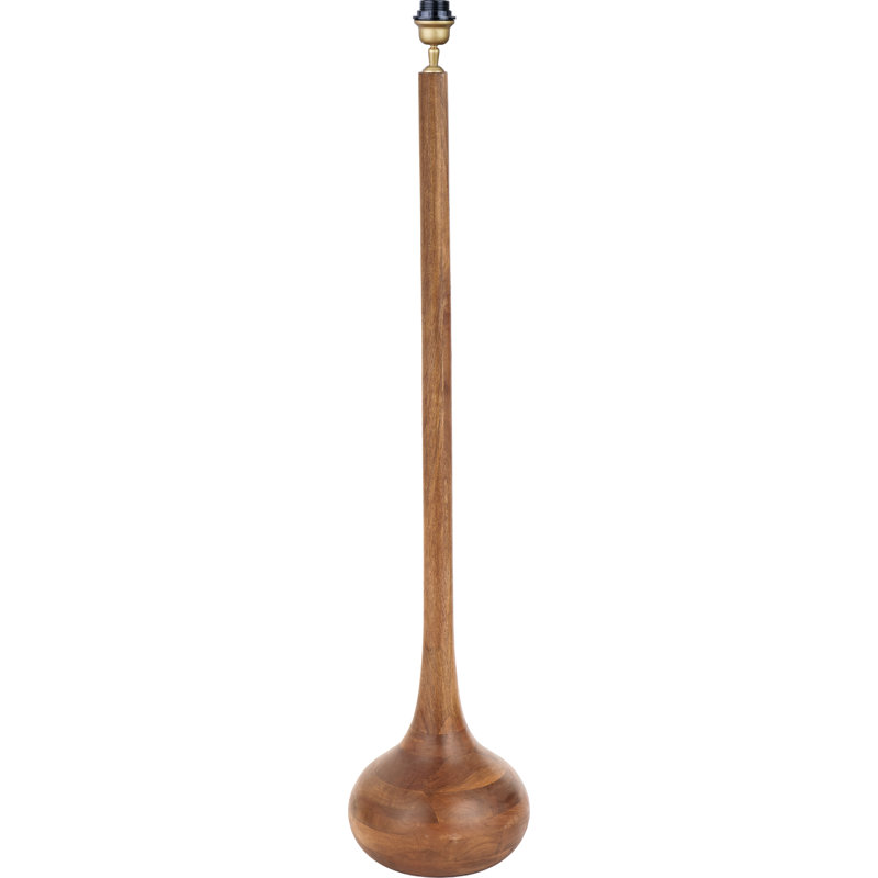 Beyzanur 162cm Oil Rubbed Traditional Floor Lamp, Orange