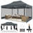 10'x15' Heavy Duty Canopy Tent, Pop up Gazebo with Netting Screened-105123537