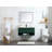 Roman 40'' Single Bathroom Vanity with Engineered Marble Top-594292651