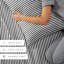 Ensemble de draps en microfibre à rayures Simply Soft-1251631215-1251828293