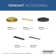Canopy Kit 60" Length for Up to 5 Pendants