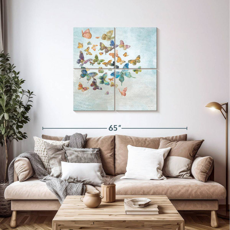 Brampt Beautiful Butterflies Light, 38" H x 38" W