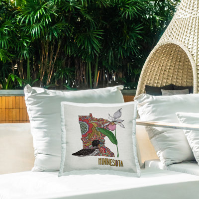 Coussin intérieur/extérieur Floral