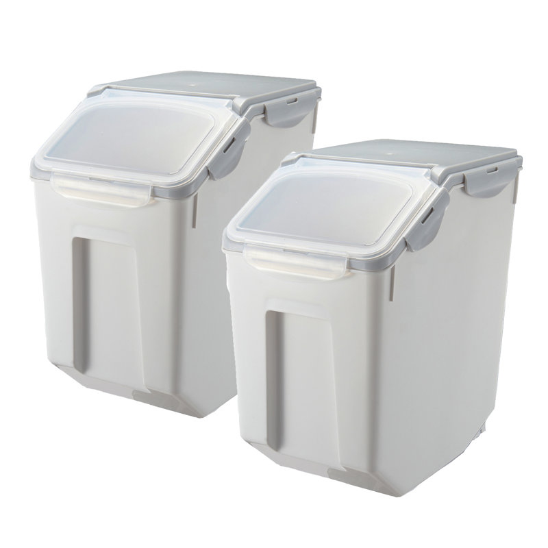 Contenant alimentaire Jill, 16 pintes, 2, Blanc / gris