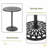 Cast Aluminium 35'' ROUND BAR TABLE