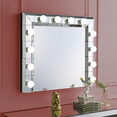 Dominic Mirrored Accent Mirror (Assembled)