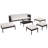 Wallsend Sectional Seating Group with Cushions-1817990264