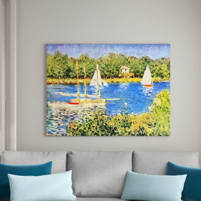 Claude Monet - Wrapped Canvas Painting