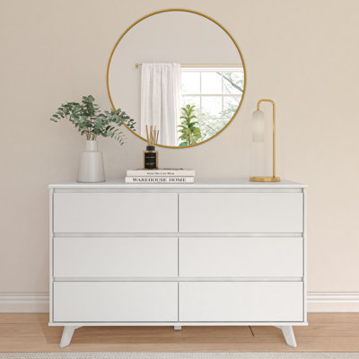 Commode scandinave à 6 tiroirs Lauritzen
