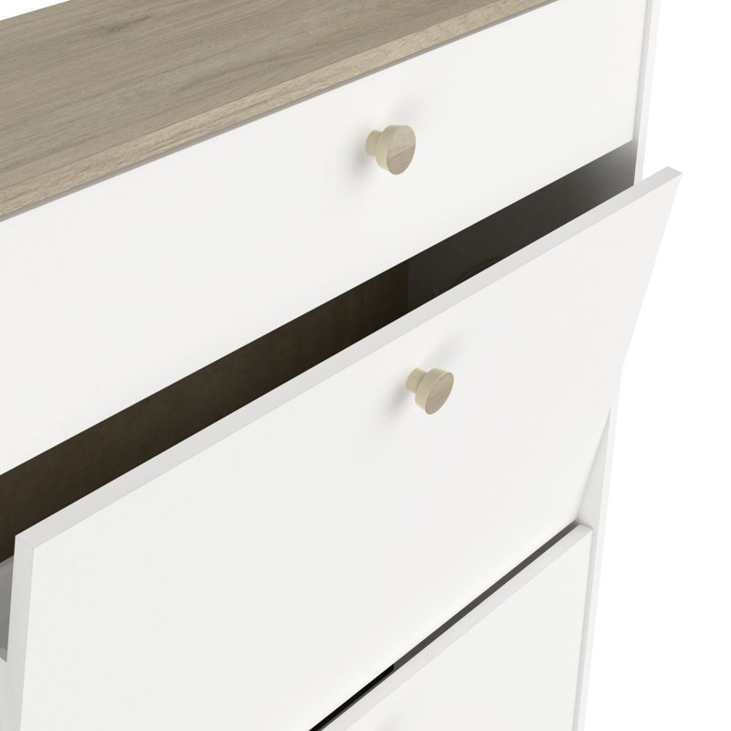 Beckum 12 Pair Shoe Storage Cabinet