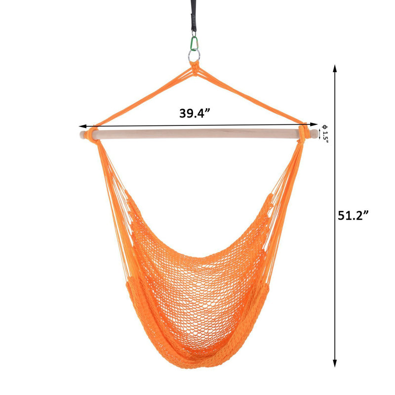 Chaise hamac à suspendre portable Swiger, Orange