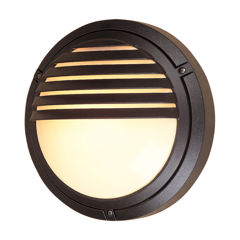 Verona Outdoor Flush Mount, Yes, Black