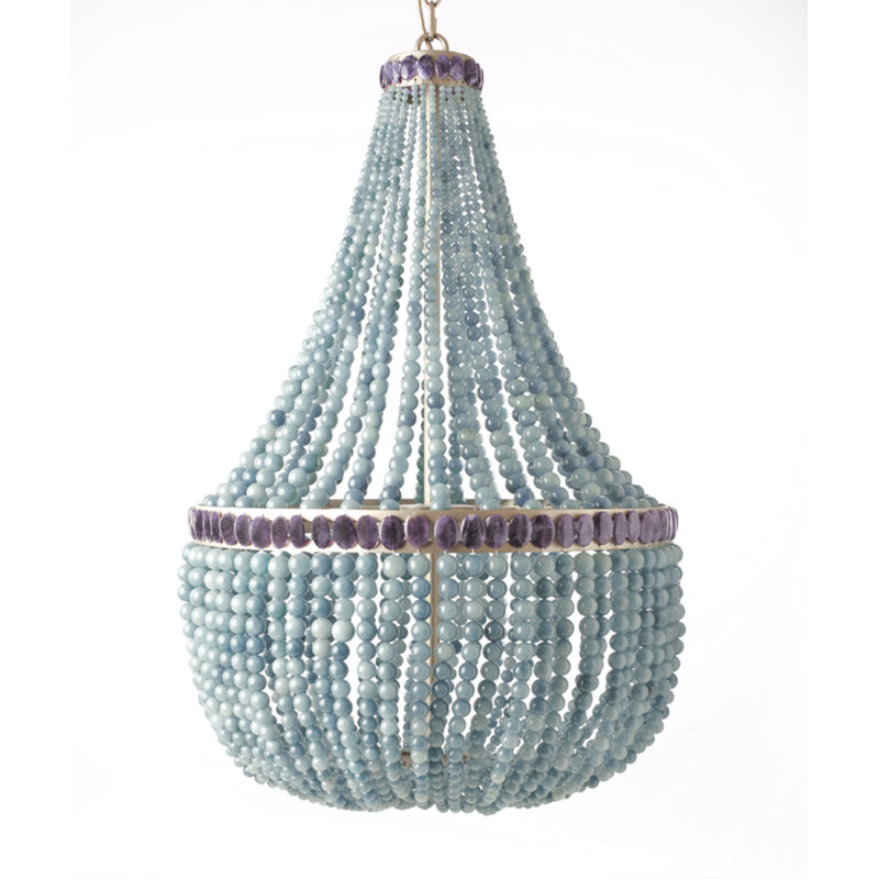 Blue Quartz Empire Chandelier