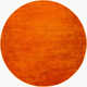 Clio Handmade Wool Burnt Orange Rug