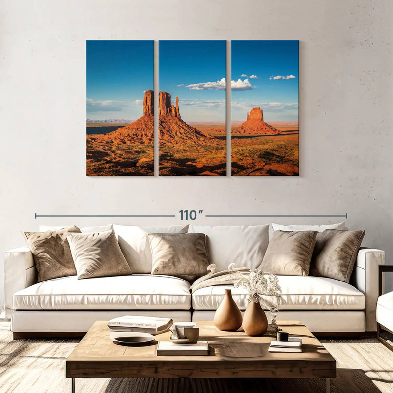 Alvord Monument Valley Desert, H 48 po x l 74 po