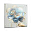 Art mural moderne chic en fleurs bleues II-1386142676