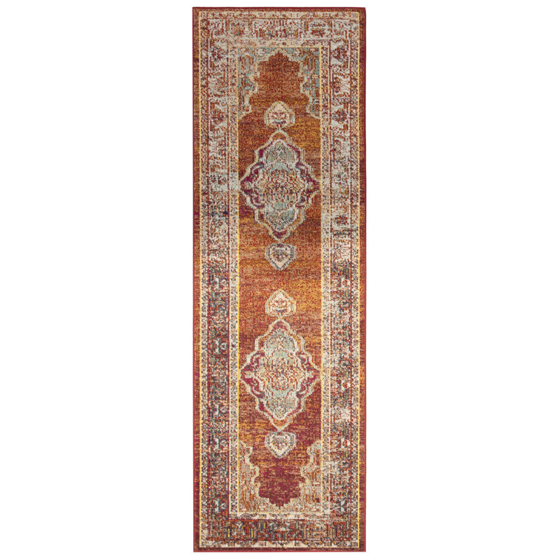 Grand Blanc Oriental Area Rug, Runner 66 x 213 cm