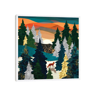 Amber Fox - Print on Canvas