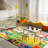 Rectangle Animal Print Machine Tufted Polyester Rug-96070369