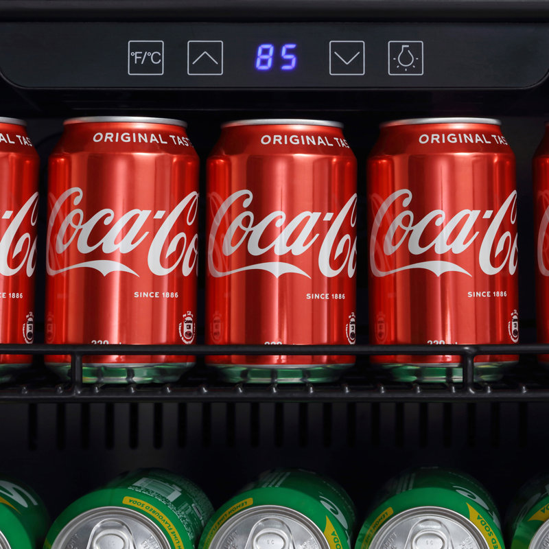 Empava 23.4'' Stainless Steel Built-In Beverage Cooler with Glass Door
