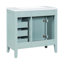 Meuble-lavabo 36 po avec lavabo, armoire, tiroirs, fermeture en douceur et panneau de fibres à densité moyenne-1063664963