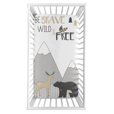 Woodland Friends Photo Fitted Crib Sheet