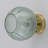Adalat 1 - Light Glass Shade Wall Light