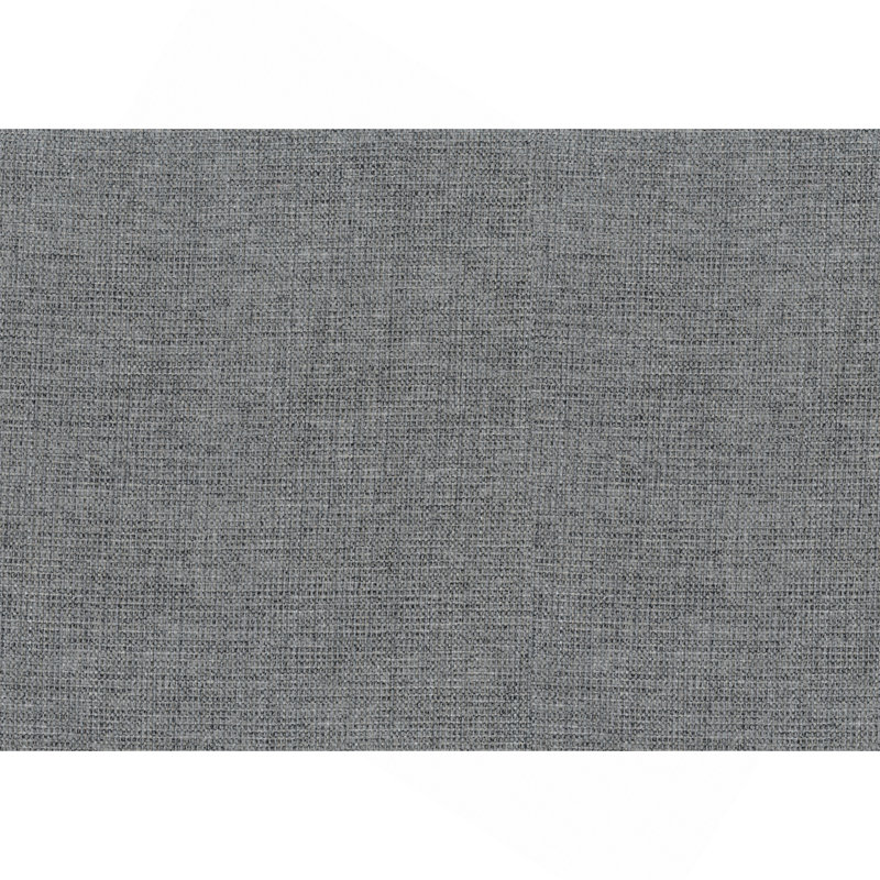 Canapé réversible en bois massif avec méridienne rembourrée en chenille et coussins décoratifs de style Mid-Century moderne 1pc
