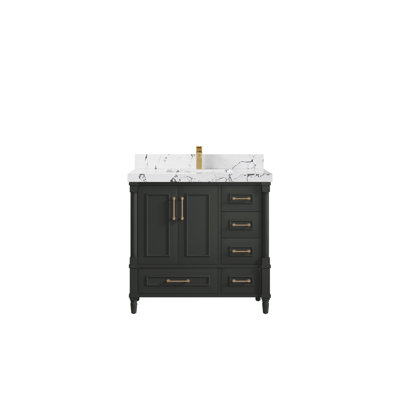 Ensemble de meuble-lavabo simple 36 po Aberdeen