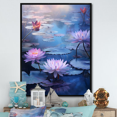 «Jaasiel Beach Photo Mysterious Profondeurs I» sur toile