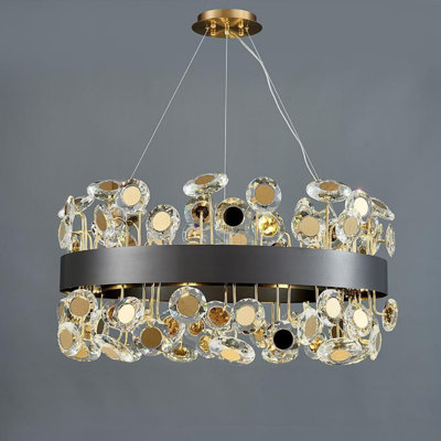 Purvis 10 - Light Drum Chandelier