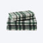 Ensemble de draps 4 pièces 100% flanelle de coton, Finton