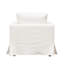 Chaise Savannah en lin naturel blanc-79031477