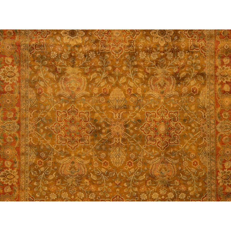 Hand Knotted Wool Oriental Indoor Rug