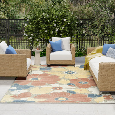 Tapis moderne Villem Rose