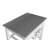 Macy Rolling Granite Kitchen Cart with Utility Drawer & Basket-22916604-128495254
