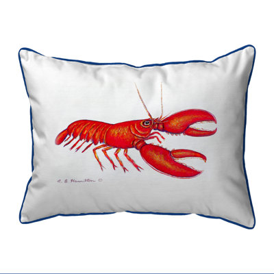 Coastal Outdoor Throw Pillow