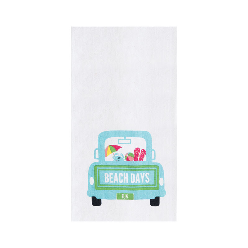 Ensemble de 2 serviettes Truck Beach Days