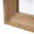 Crocifisso Brown Floor Mirror with Natural Wood Grains