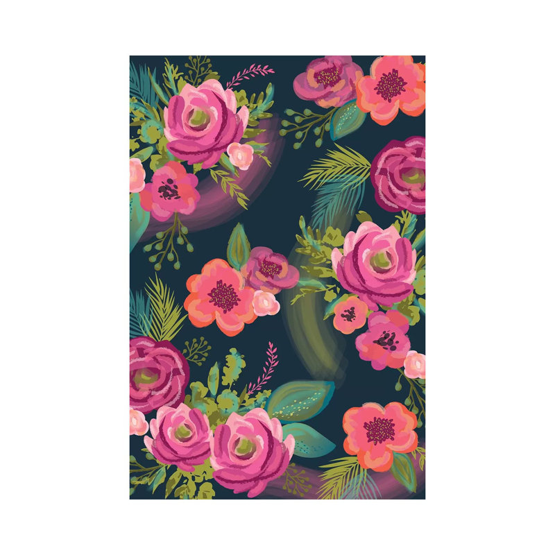 Everyday Floral Promise I by Lisa Whitebutton - Wrapped Canvas Gallery-Wrapped Canvas Giclée, 152.5 cm H x 101.5 cm W