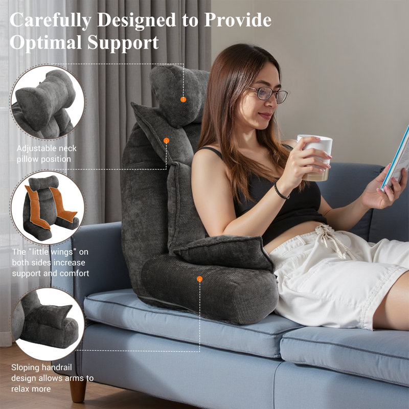 Backrest Cushion, Grey