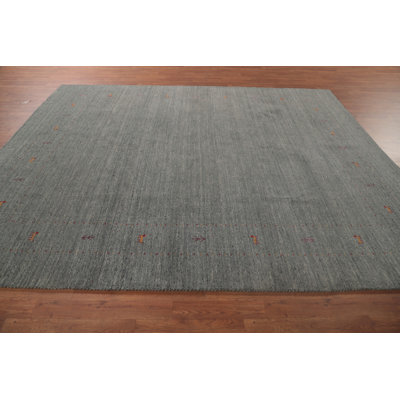 Gray Gabbeh Oriental Area Rug 8