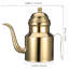 Oil Dispenser Vinegar Dispenser Bottle 15.22oz Stainless Steel Oil Can Container with Handle for Kitchen Restaurant Cooking BBQ Golden