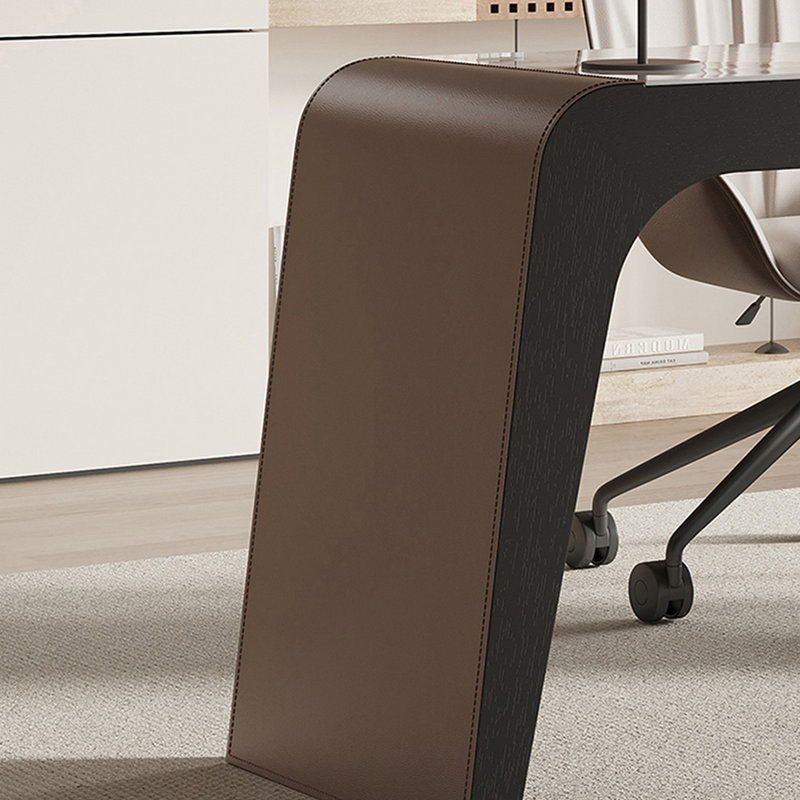 Bureau d'écriture avec tiroirs, H 29,53 po x l 55,12 po x P 23,62 po