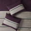 Édredon mauve - simili suède avec tissu doux au toucher et design tendance