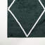 Tapis vert / blanc Bertrice-666644980