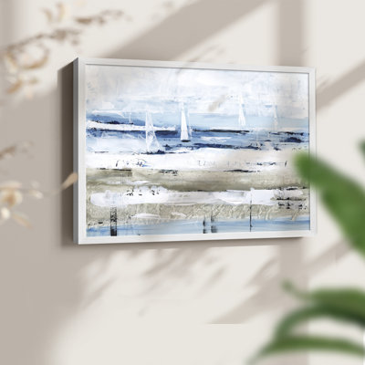 «Sea Gaze I», reproduction encadrée