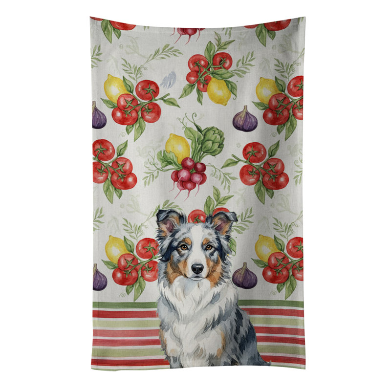 Serviette de cuisine Blue Merle, Blue Merle Border Collie
