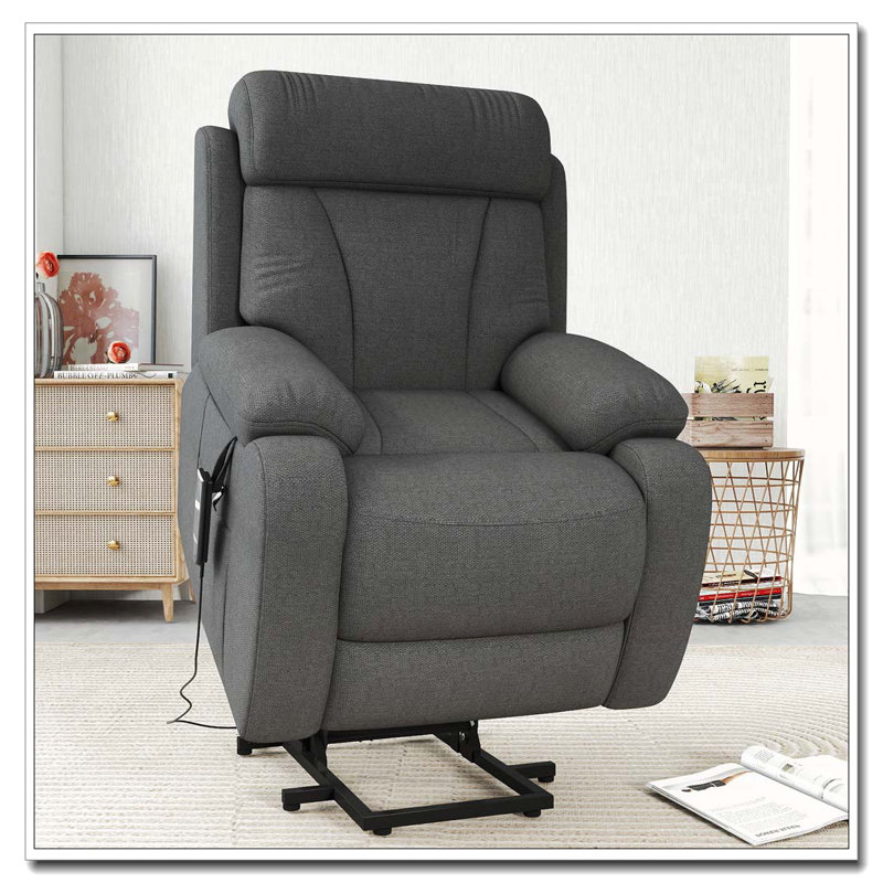 Power Lift Recliner For Elderly, Heavy Duty Lift Chair Recliners For Small Spaces, Electric Recliner Chairs For Seniors, Remote Control, Adjustable, Side Pocket