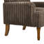 Fauteuil rembourré avec pieds en bois massif-1143103245
